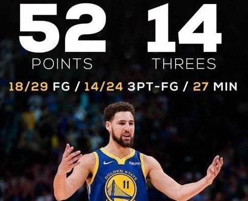 汤普森单节得分记录（汤普森5大纪录：单场14记3分不算啥，单节百分百命中率37分成神）